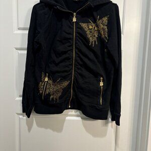 BCBG Women's Vintage Butterfly Jacket